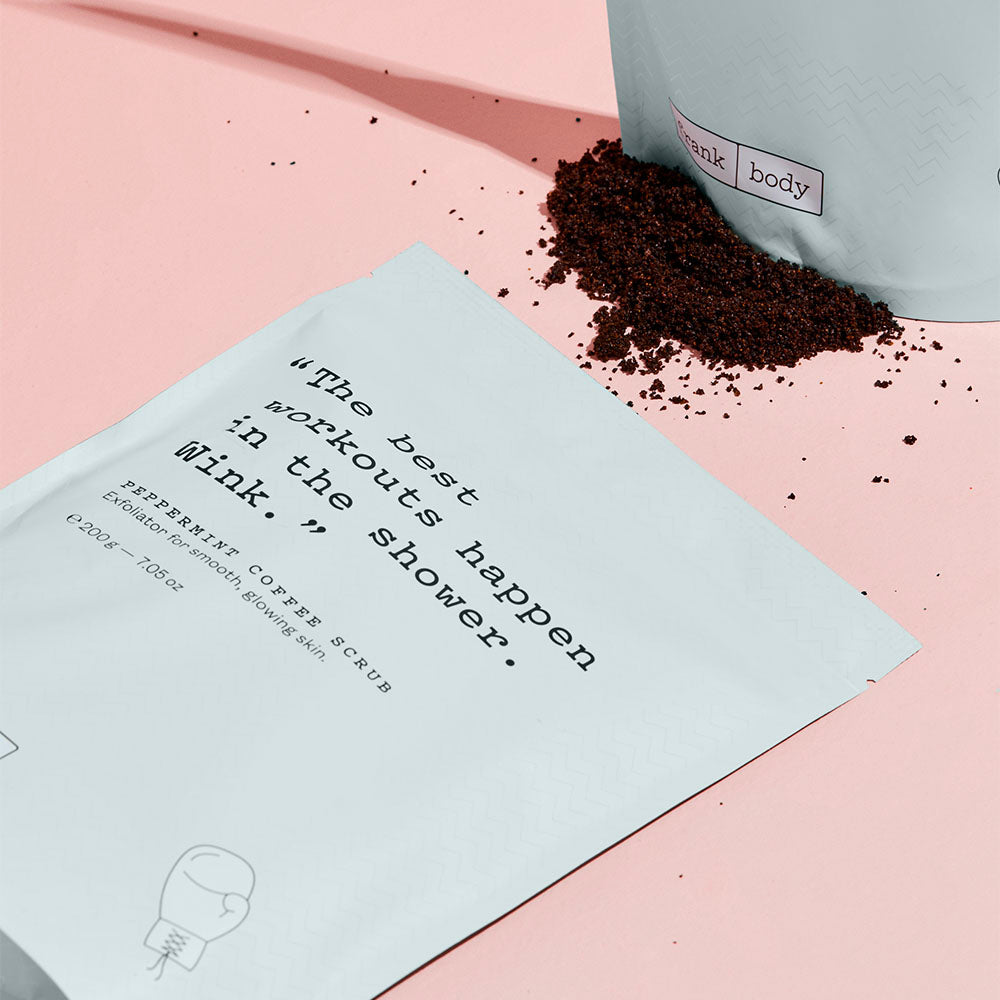 Peppermint Coffee Scrub